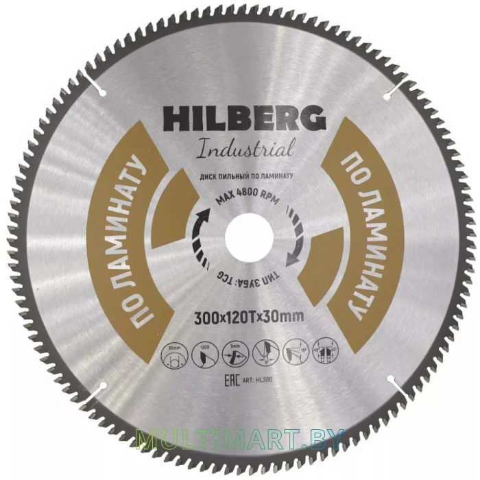 Пильный диск Hilberg HL300